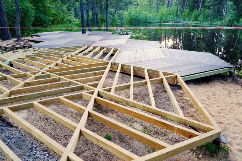Floating Deck Installation in Worcester, MA