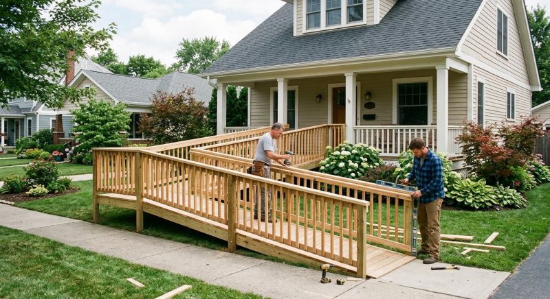 Wheelchair Ramp Installation in Kansas City, KS